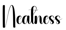 Neatness Font Image
