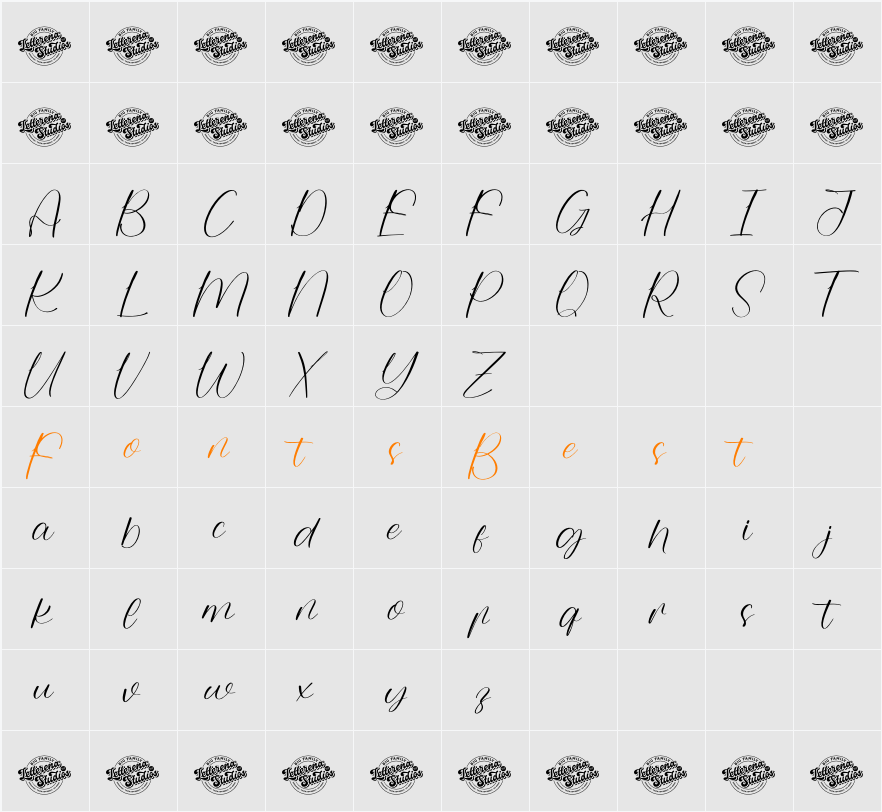 Boquet Khalista DEMO VERSION Character Map