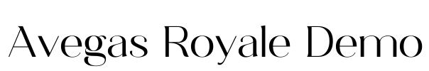 Avegas Royale Demo Font Image