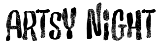 Artsy Night Font Image
