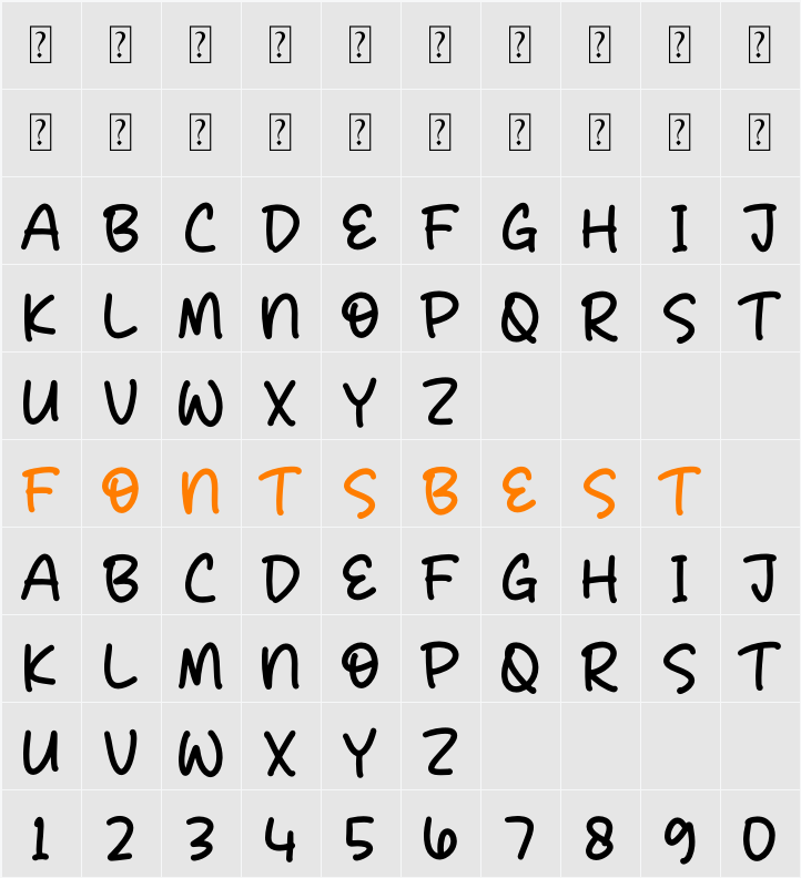 Children Twiny Character Map