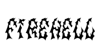 Firehell Font Image