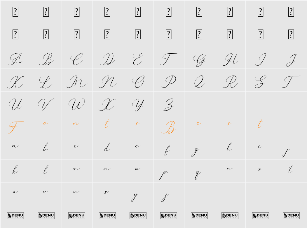 Sheirlyn Cauplen Character Map