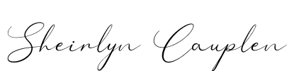 Sheirlyn Cauplen Font Image