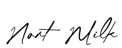 Nort Milk Font Image