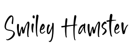 Smiley Hamster Font Image