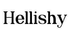Hellishy Font Image