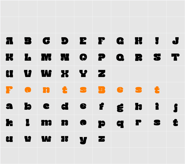 Acting DEMO Normal Character Map