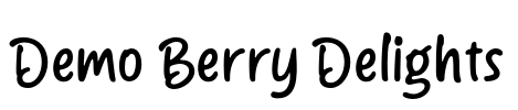 Demo Berry Delights Font Image