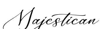Majestican Font Image