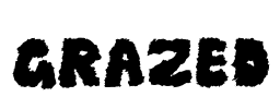 Grazed Font Image