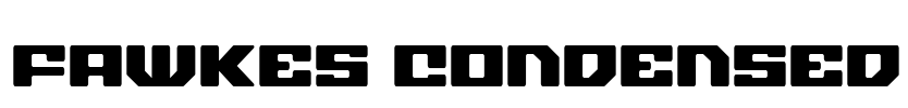 Fawkes Condensed Font Image