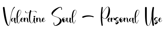 Valentine Soul - Personal Use