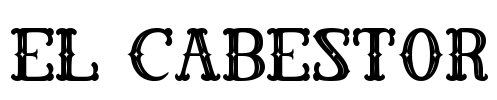 El Cabestor Font Image