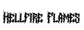 Hellfire Flames Font Image