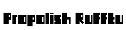Propolish Rufftu Font Image