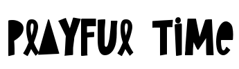 Playful Time Font Image
