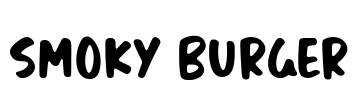 Smoky Burger Font Image