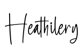 Heathilery Font Image