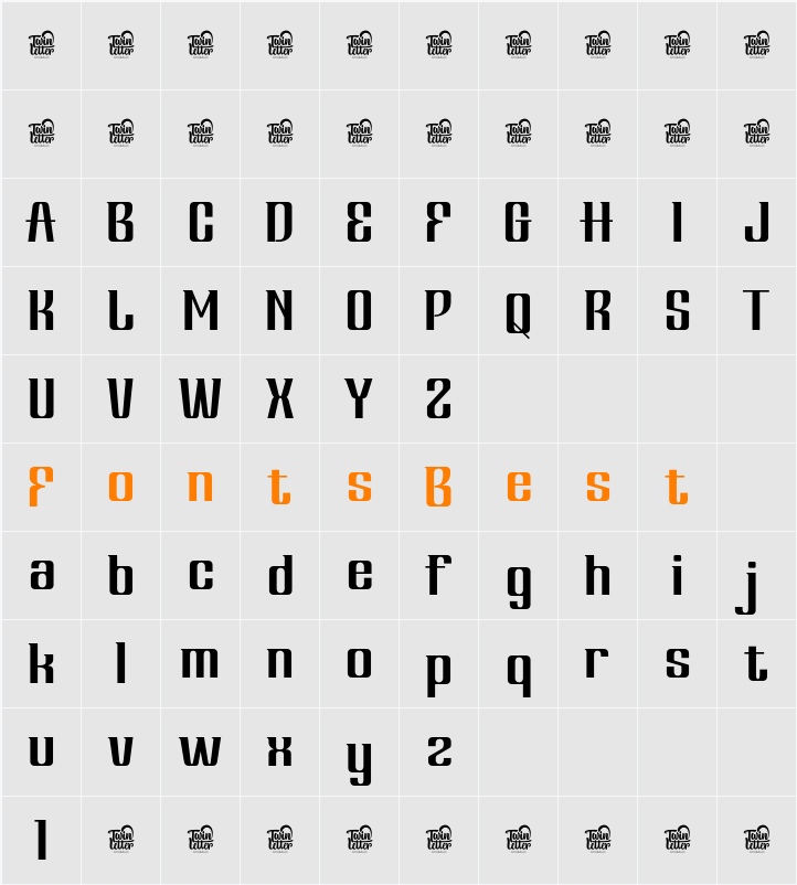 HERVIA Trial Character Map