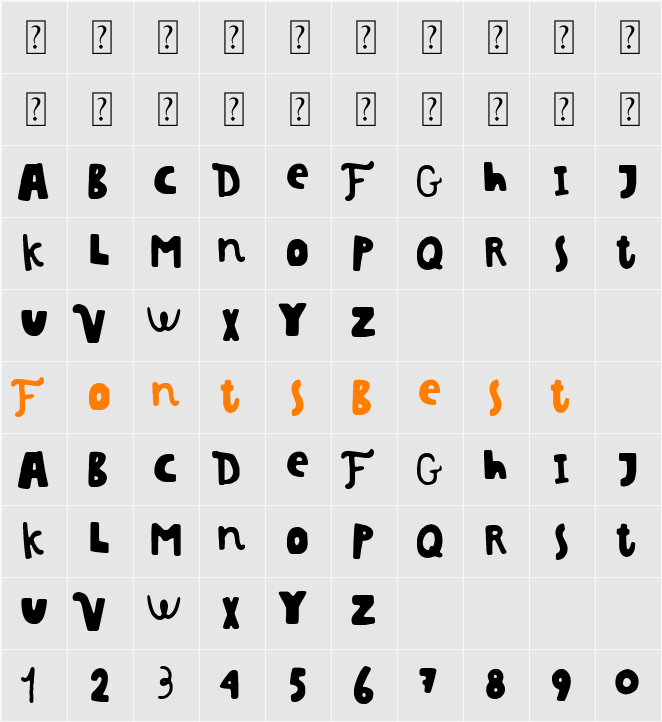 Alberto ha Vuelto! Character Map