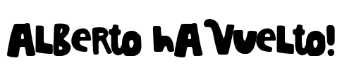 Alberto ha Vuelto! Font Image