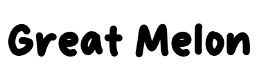 Great Melon Font Image