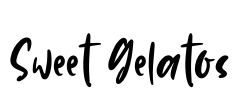 Sweet Gelatos Font Image