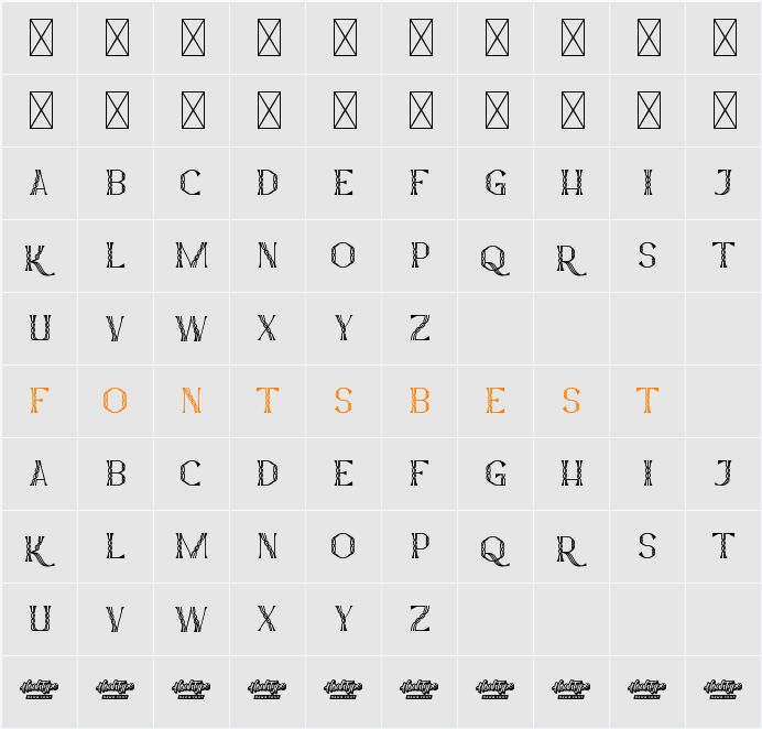 GeorganoDemo Character Map