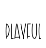 Playful Font Image