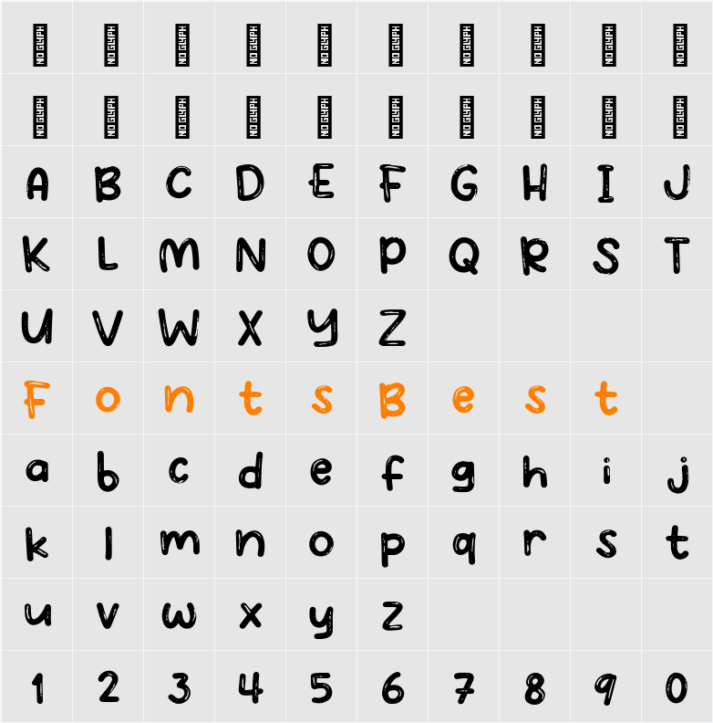Apasih Character Map