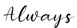 Always Font Image