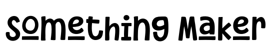 Something Maker Font Image