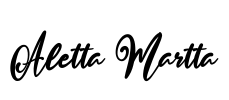 Aletta Martta Font Image