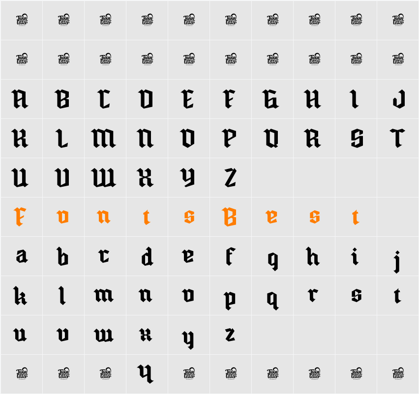 Ulminost Trial Character Map