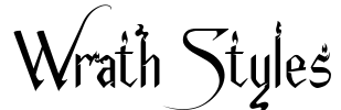 Wrath Styles Font Image