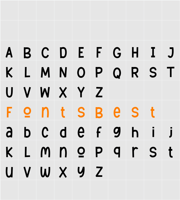 Twelny Character Map