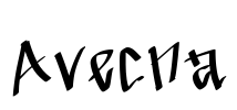 Avecna Font Image
