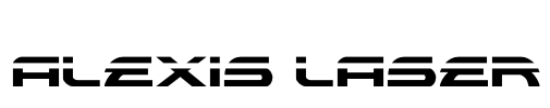 Alexis Laser Font Image