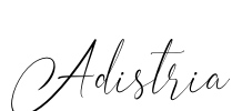 Adistria Font Image