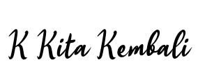 K Kita Kembali Font Image