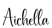 Aichella Font Image