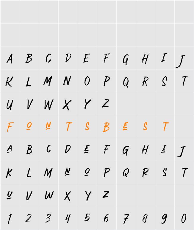 Wildnery Demo Character Map