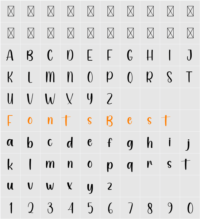 Grandson Character Map