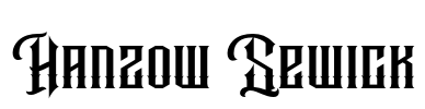 Hanzow Sewick Font Image