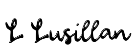 L Lusillan Font Image