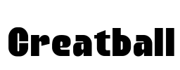 Creatball Font Image