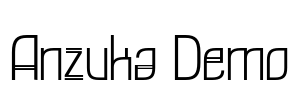 Anzuka Demo Font Image