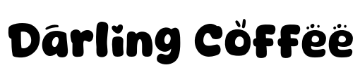 Darling Coffee Font Image