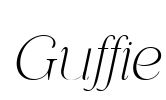 Guffie Font Image